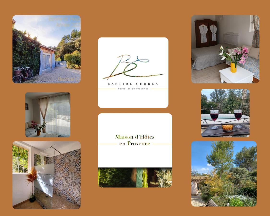 Studio avec jardin entre Aix-en-Provence, Luberon et Verdon Peyrolles-en-Provence Extérieur photo